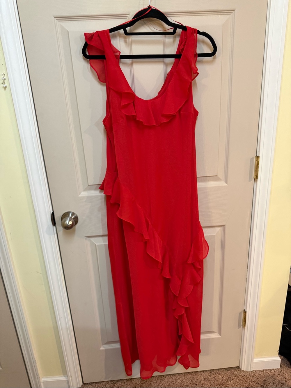 A New Day Target Ruffle Chiffon Dress - Picture 2 of 4